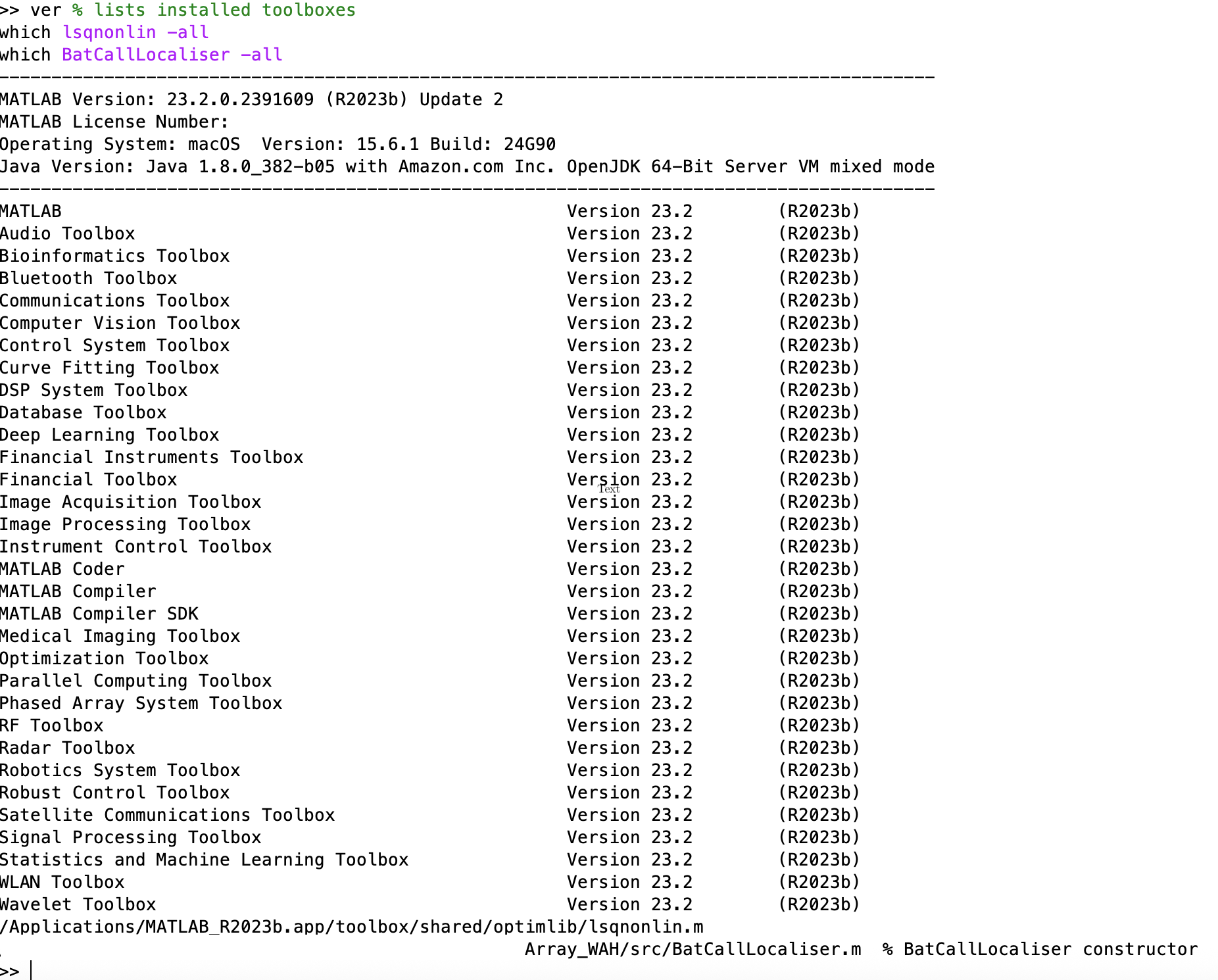 Toolbox check placeholder